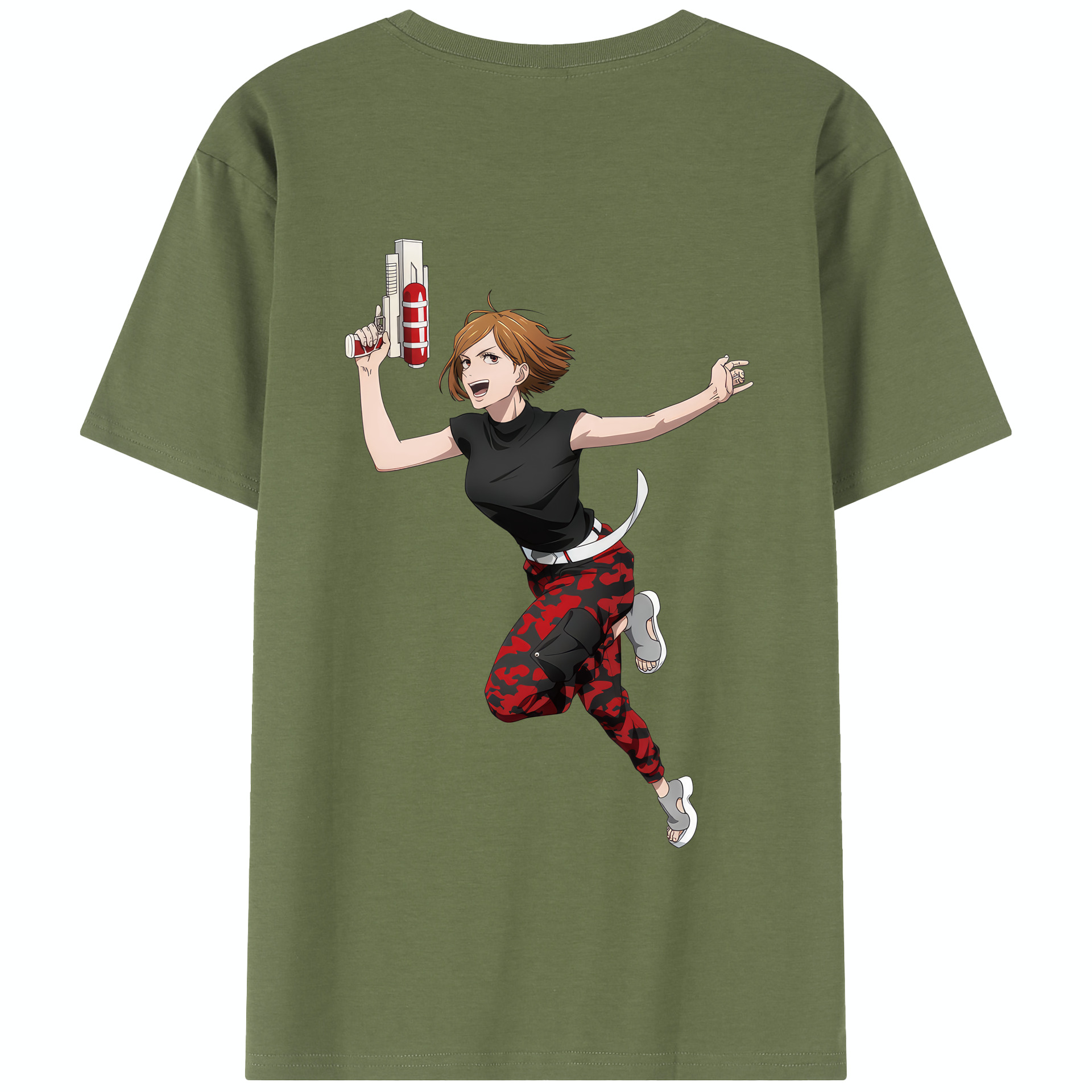 （画像用） 呪術廻戦 Jujutsu Kaisen 綿100％半袖Tシャツ（背面プリント）